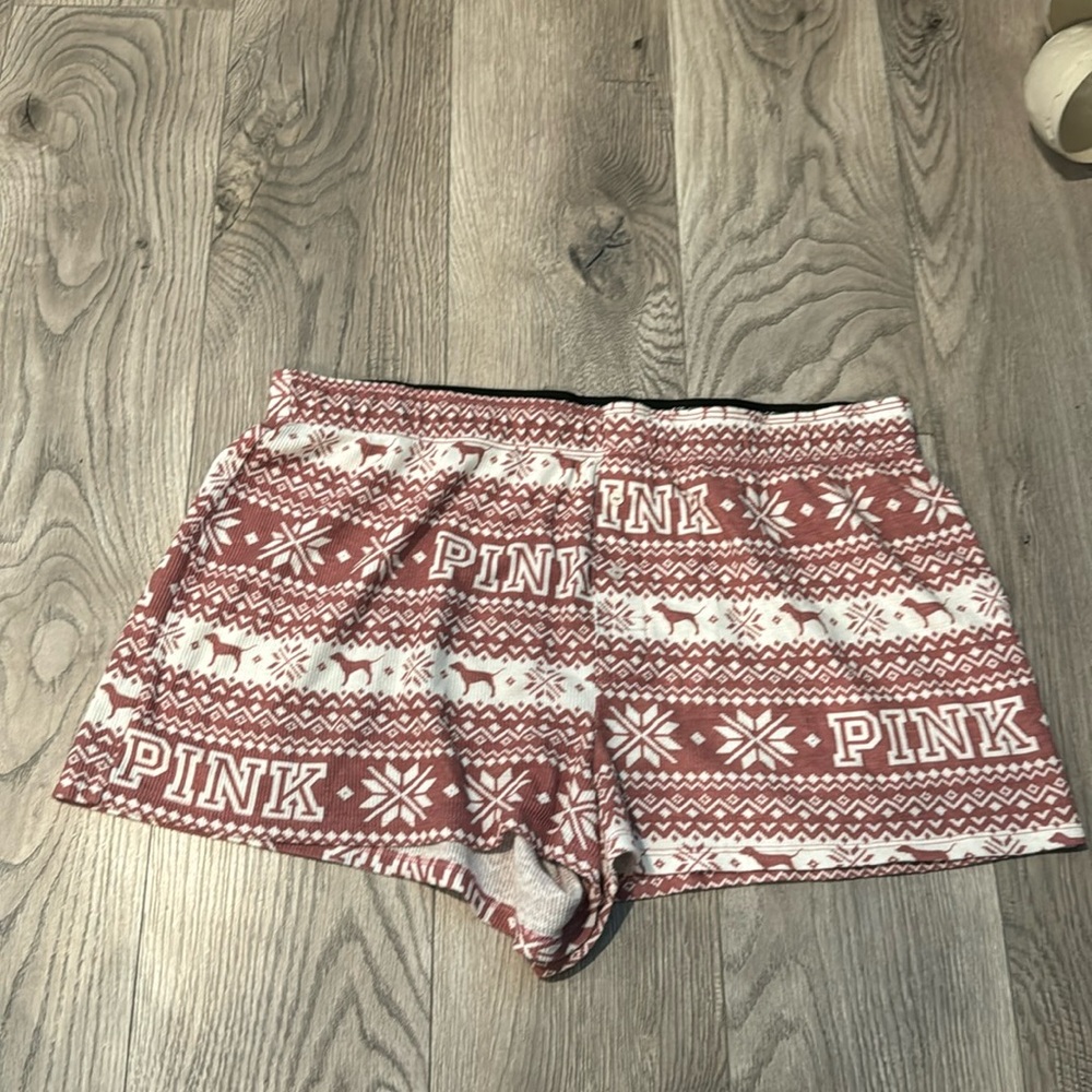 VS PINK pajama shorts (L)